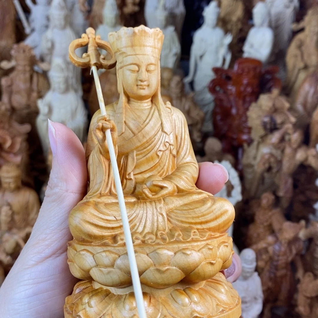 木坐莲地藏王12高崖柏微瑕