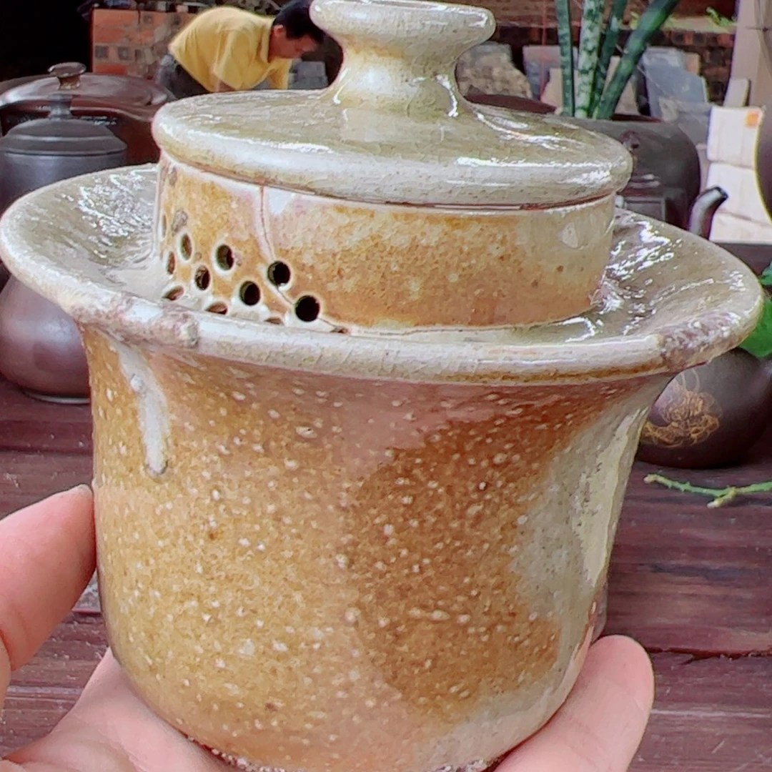 坭兴陶贵台龙窑柴烧茶器A99