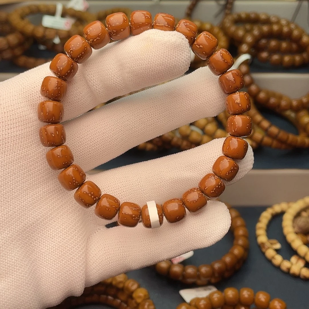 紫金鼠吊坠紫金鼠9/8短轴单圈手串漫天星