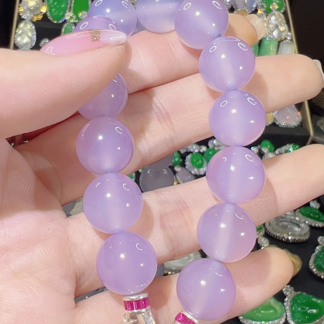 玛瑙/玉髓手链银S925镶嵌