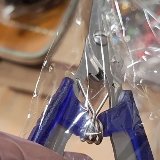 冬***鱼蓝色路亚钳发一个