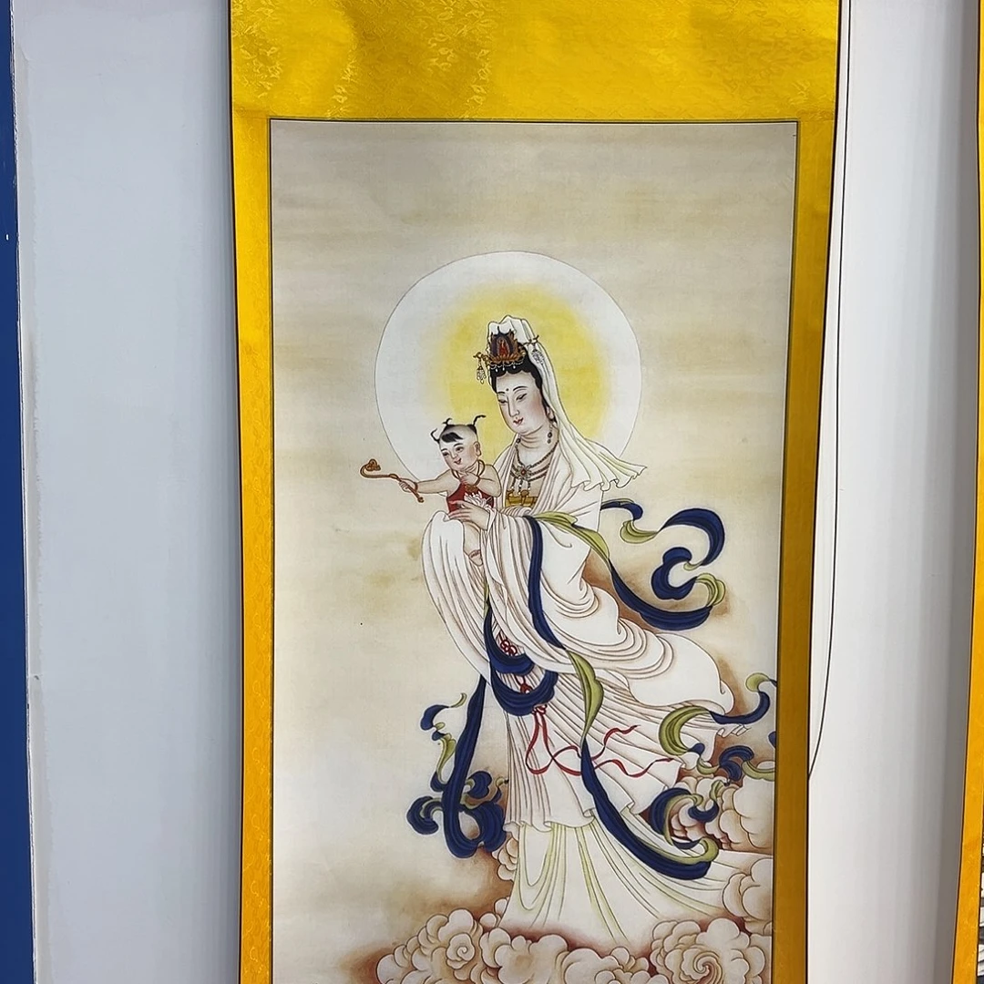 卷轴画观音尊者123