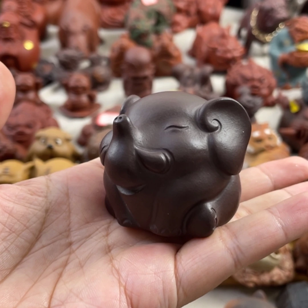 【闪购商品】紫砂茶宠紫砂大象