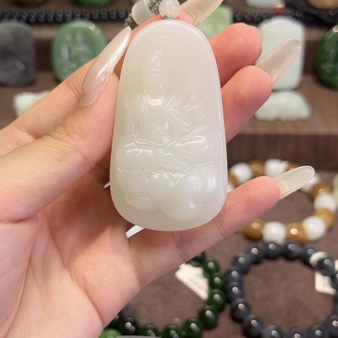 和田玉未镶嵌手串