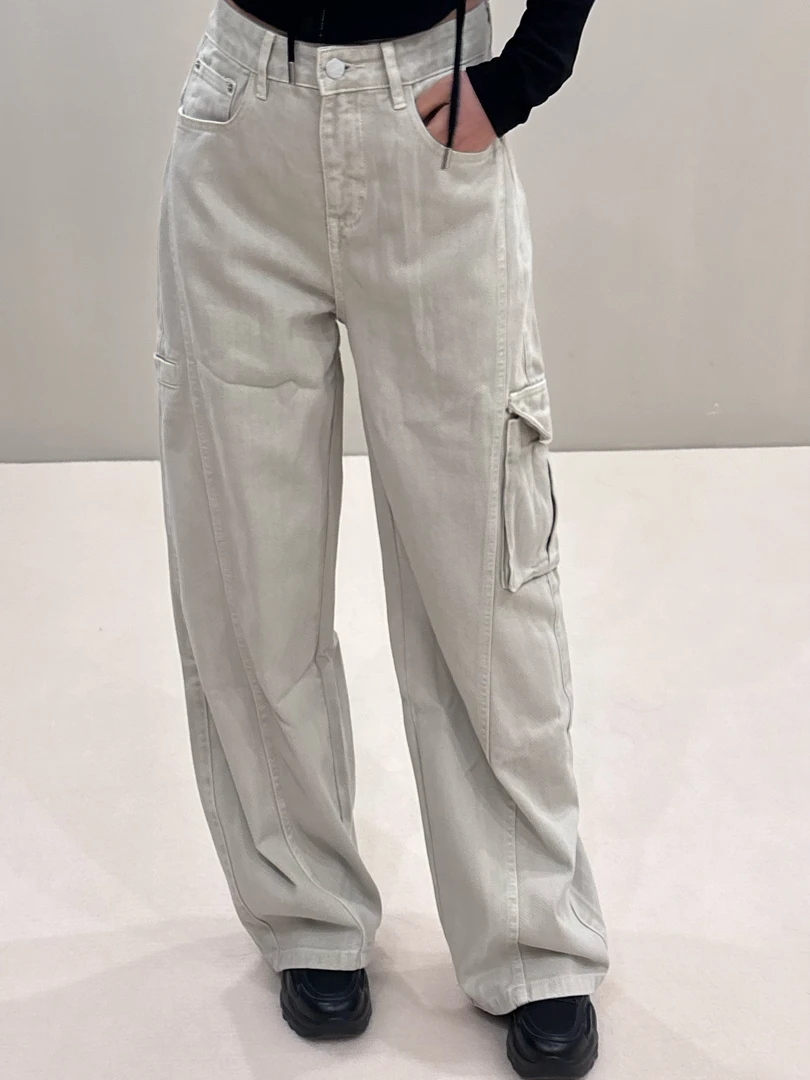 元简YUANJIAN-弯刀牛仔裤