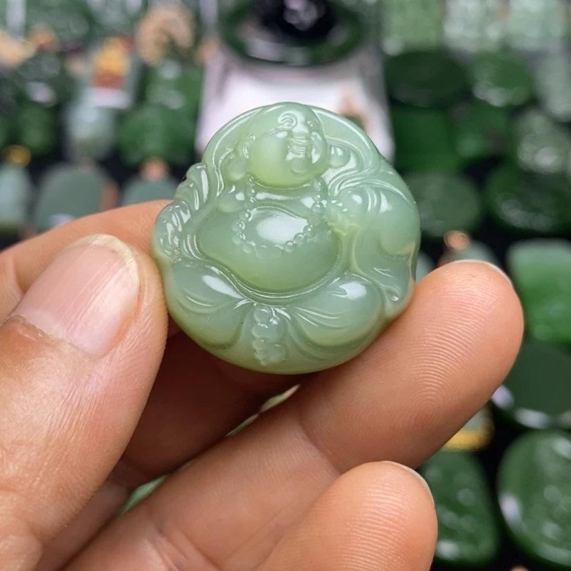 【闪购商品】和田玉吊坠未镶嵌阿*