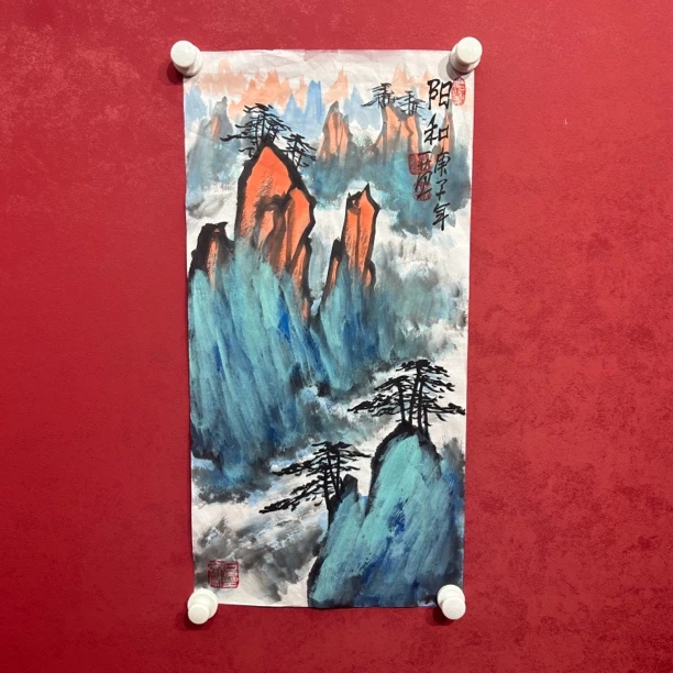 装饰画山水画作品