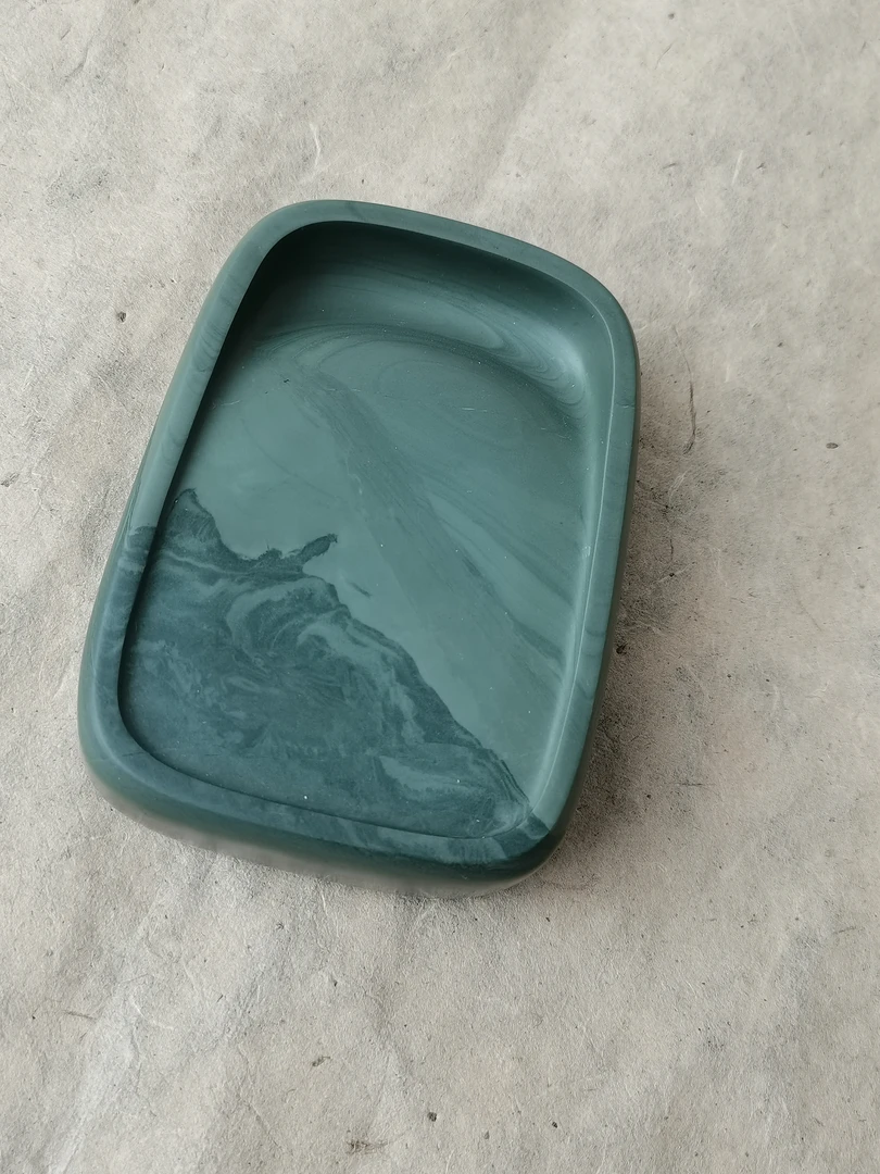 水泉老坑，澄怀素砚，尺寸：13/9/3.5cm