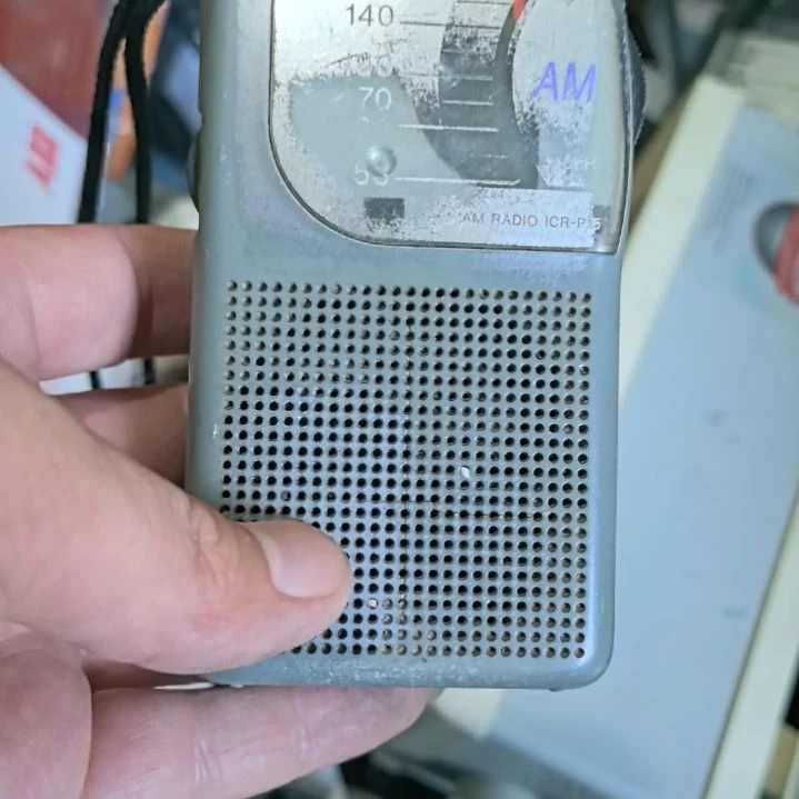 有机玻璃收音机无配件出售