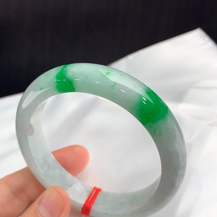 翡翠手镯未镶嵌正圈56-57