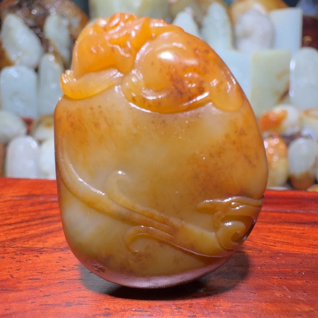 和田玉未镶嵌吊坠(不含链)