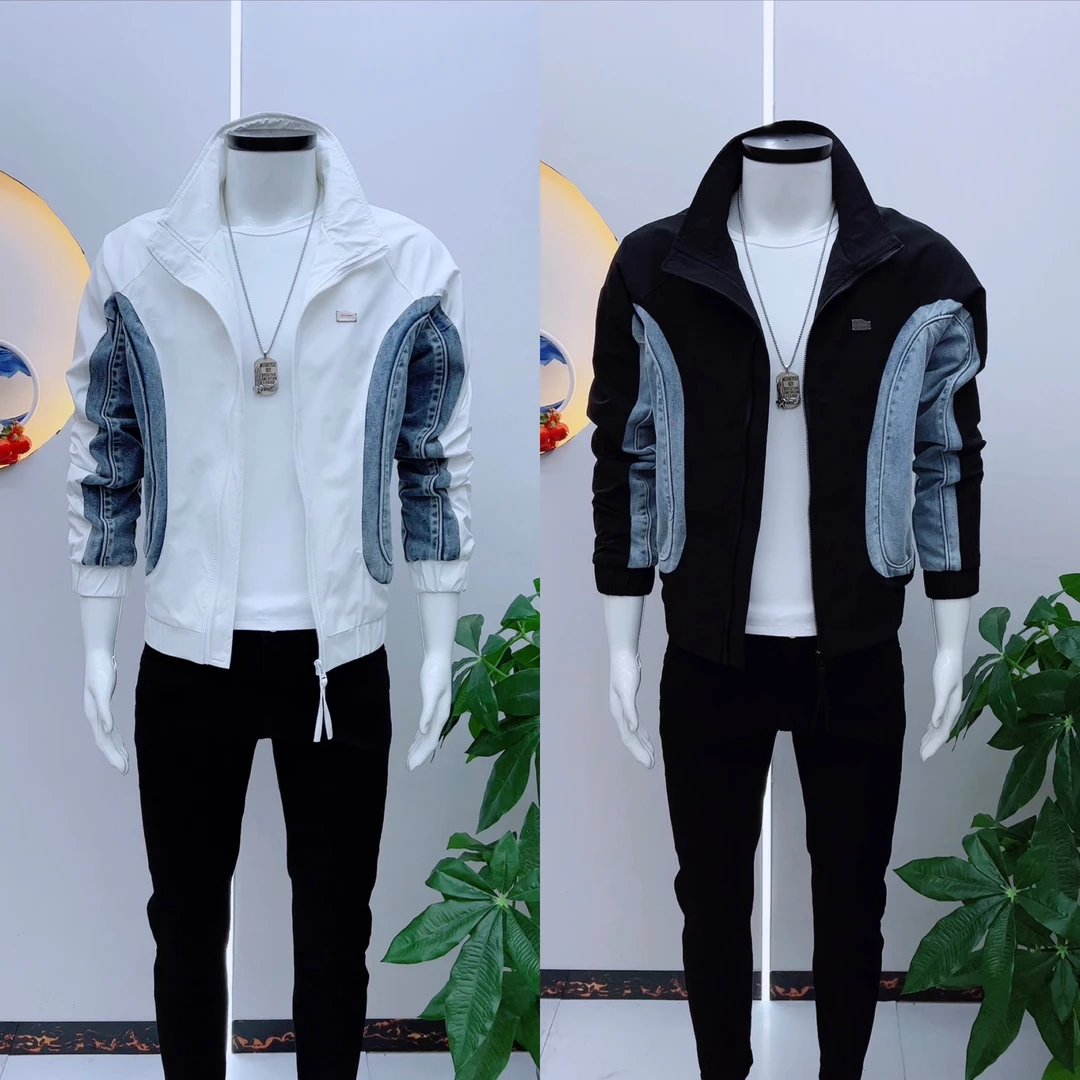 韩版立领男士夹克时尚痞帅潮牌高品质外套时尚简约高级轻熟风夹克