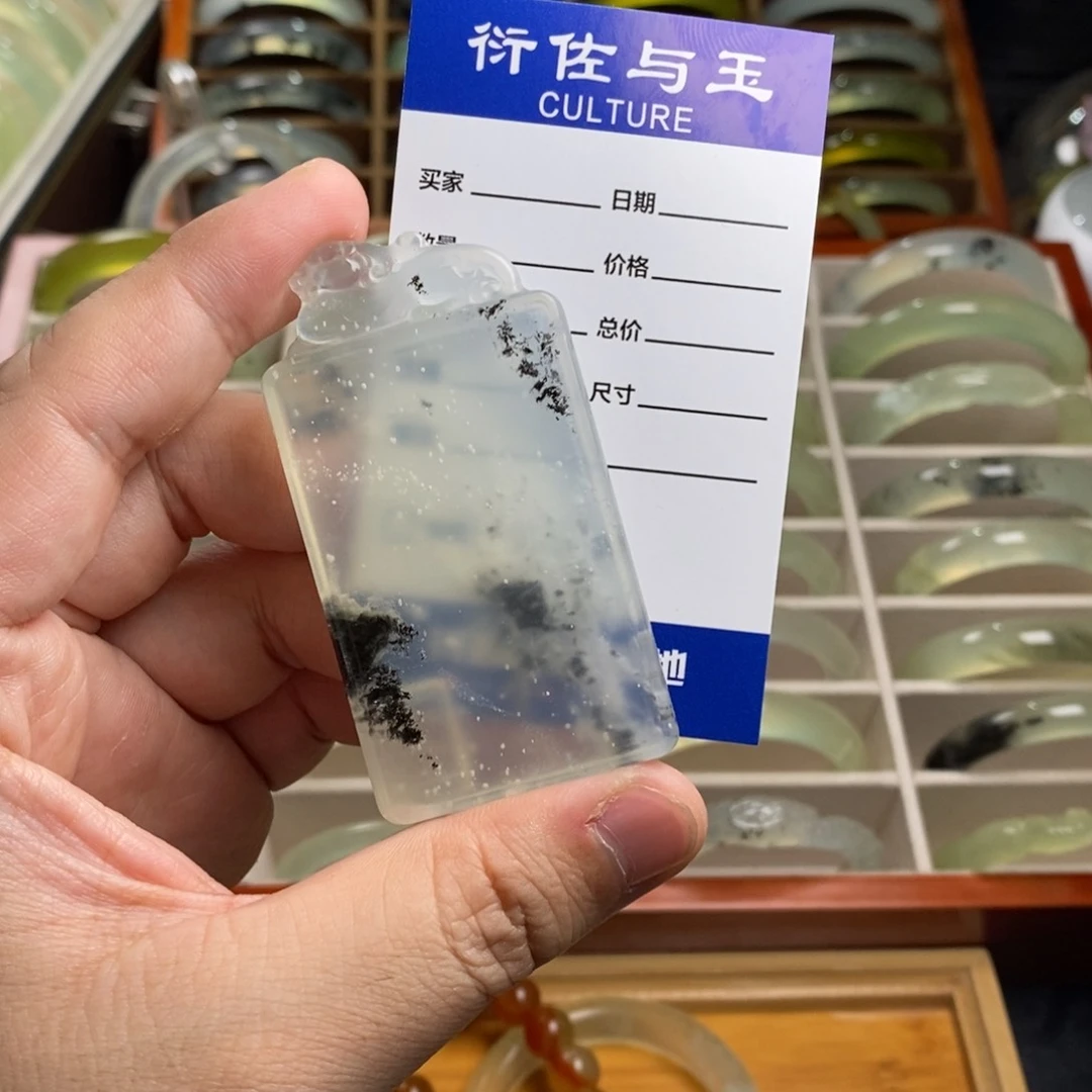 蛇纹石玉挂坠未镶嵌?****?