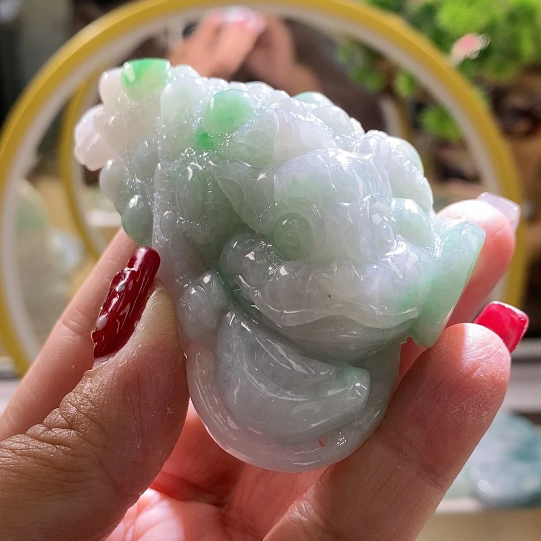 【闪购商品】翡翠颈饰未镶嵌金蟾
