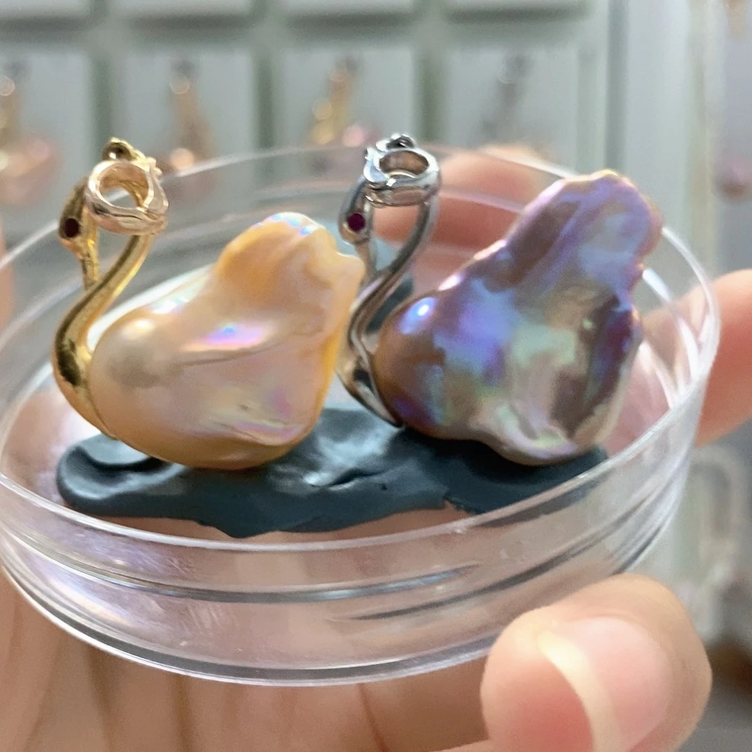 千***承淡水珍珠未镶嵌颈饰不退换