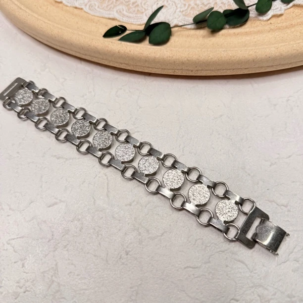 铜合金手链 【六六中古】孤品复古手链th6221手围17