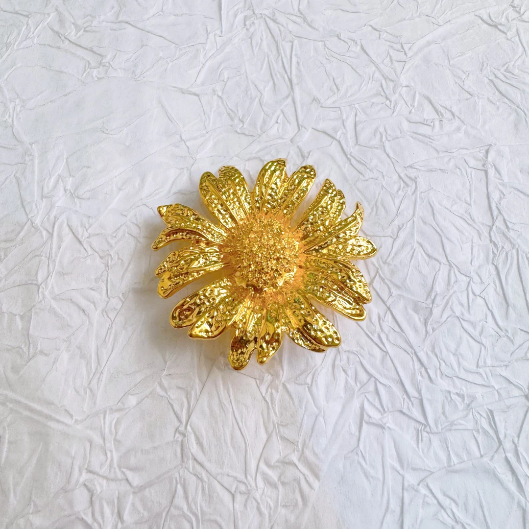 【太阳花手饰】足金999黄金5D无氰硬金潮流太阳花手饰（配手表带）