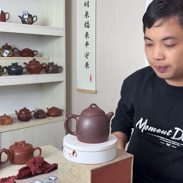 茶壶紫砂宜兴原矿紫砂茶壶容量250cc