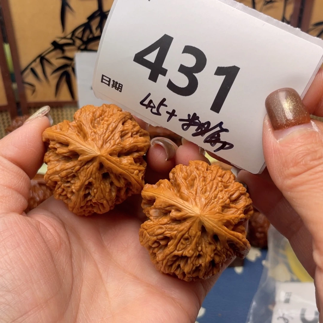 把件文玩核桃431号45粗筋