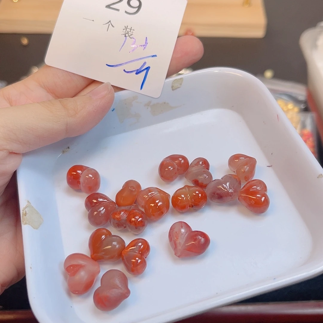 水晶珠宝半成品未镶嵌29 。