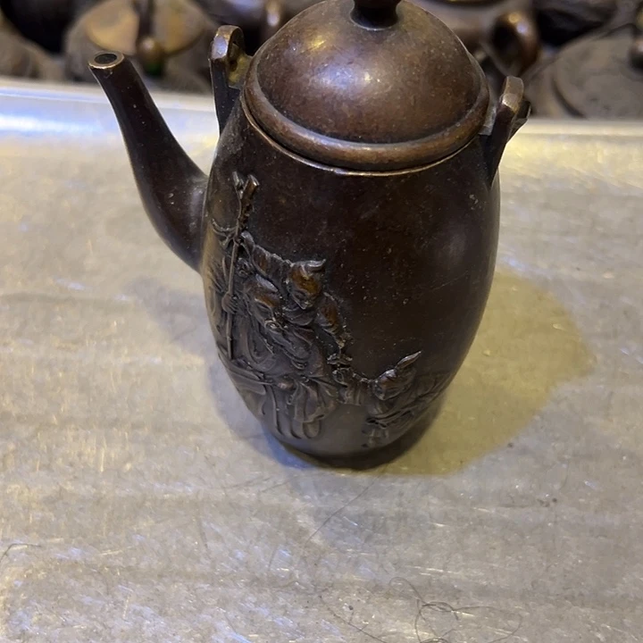 黄铜摆件，文房摆件