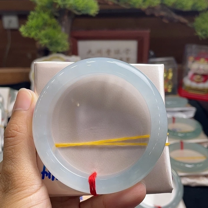 满****未镶嵌手镯翡翠56+正圈 尾款
