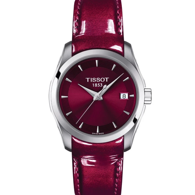 全新未使用 Tissot/天梭 库图表镜34mm/T035.210.16.371.01
