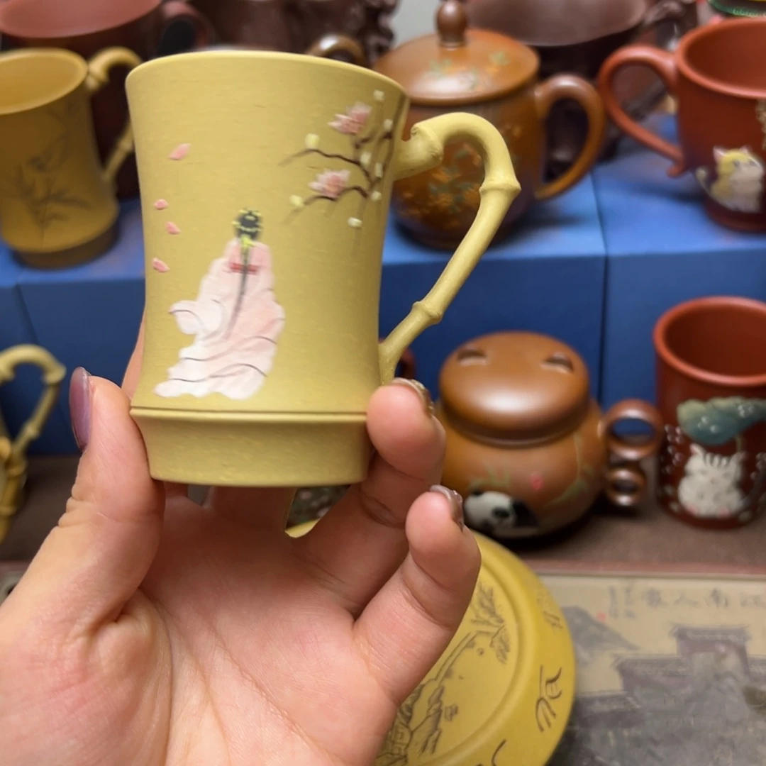 紫砂茶杯紫砂主人杯