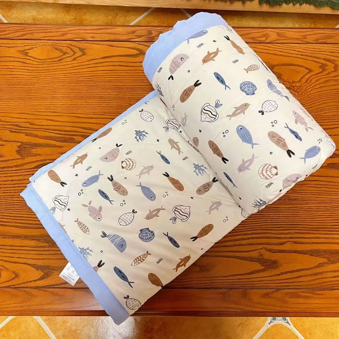 【安娜专属】亏-水洗棉麻大豆夏凉被柔软舒服（总）