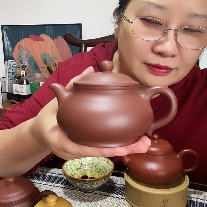 紫泥茶壶作品福利