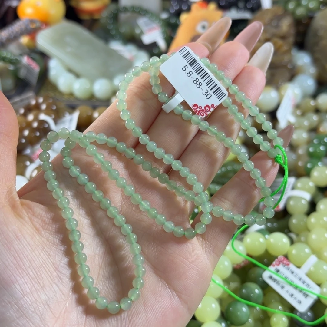 和田玉未镶嵌手链27