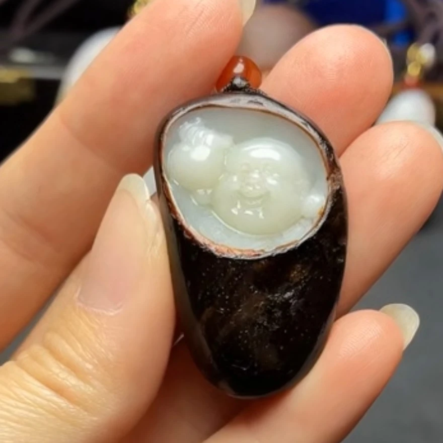 和田玉玉石挂件N1021拍一发一