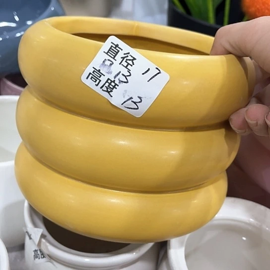 多肉绿植陶瓷花盆9.9包邮