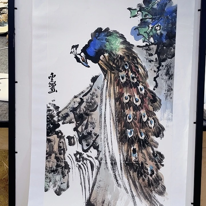 国画张圣敏先生纯手绘作品