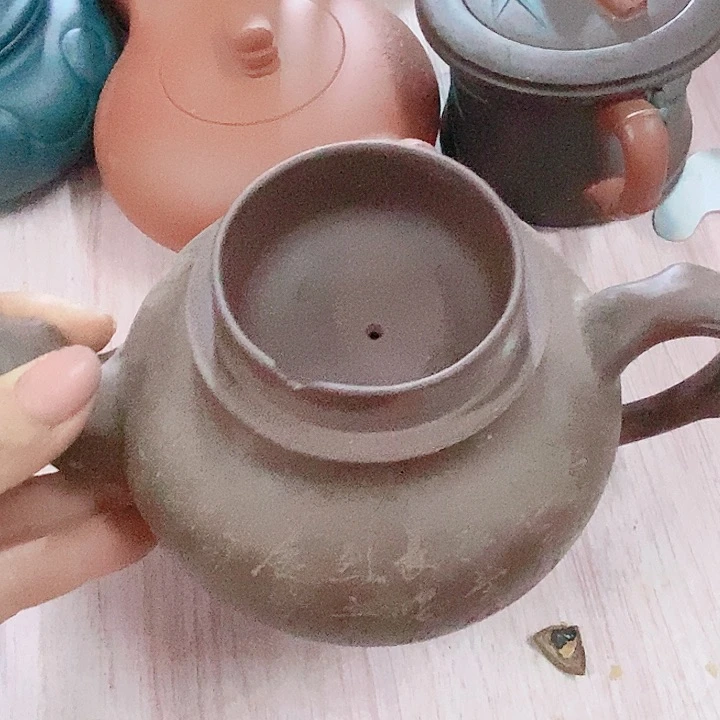 紫砂茶杯宜兴紫砂手工制作