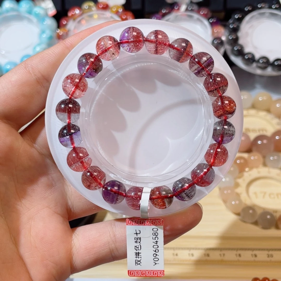 未镶嵌手链水晶双拼色超七9.8