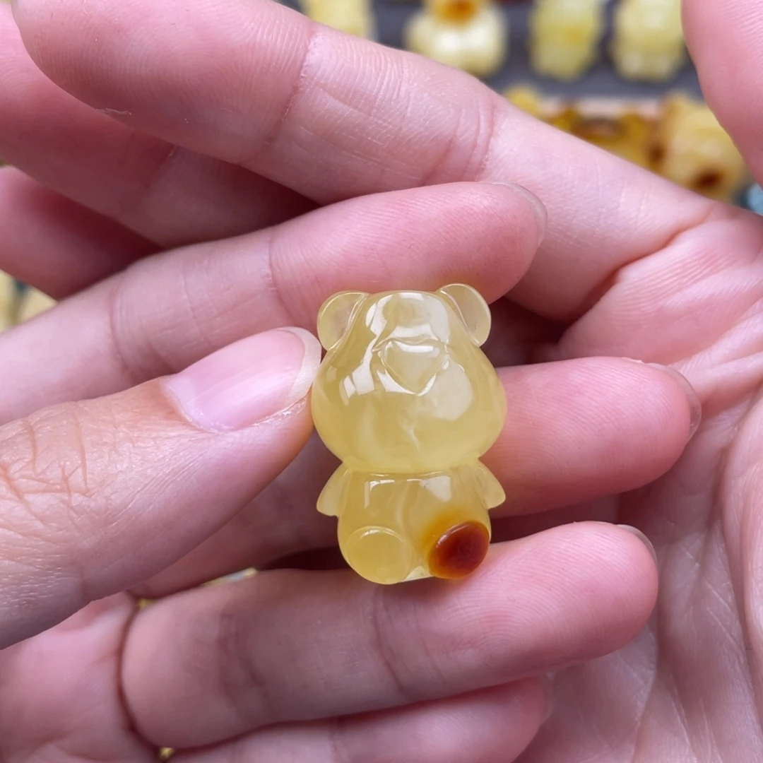 裸石琥珀未镶嵌蜜蜡