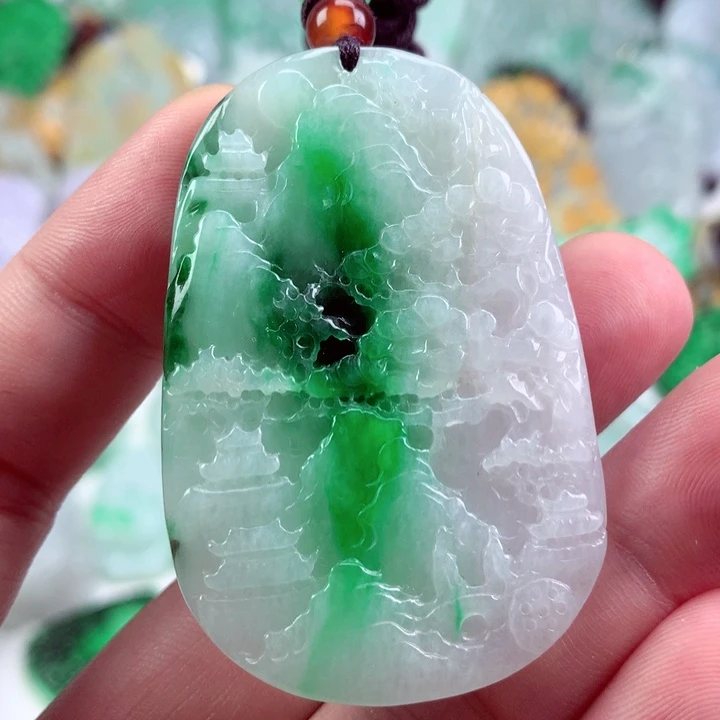 吊坠(不含链)未镶嵌翡翠