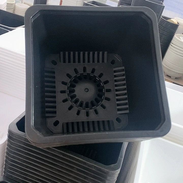 180黑方盆17公分高12公分12个