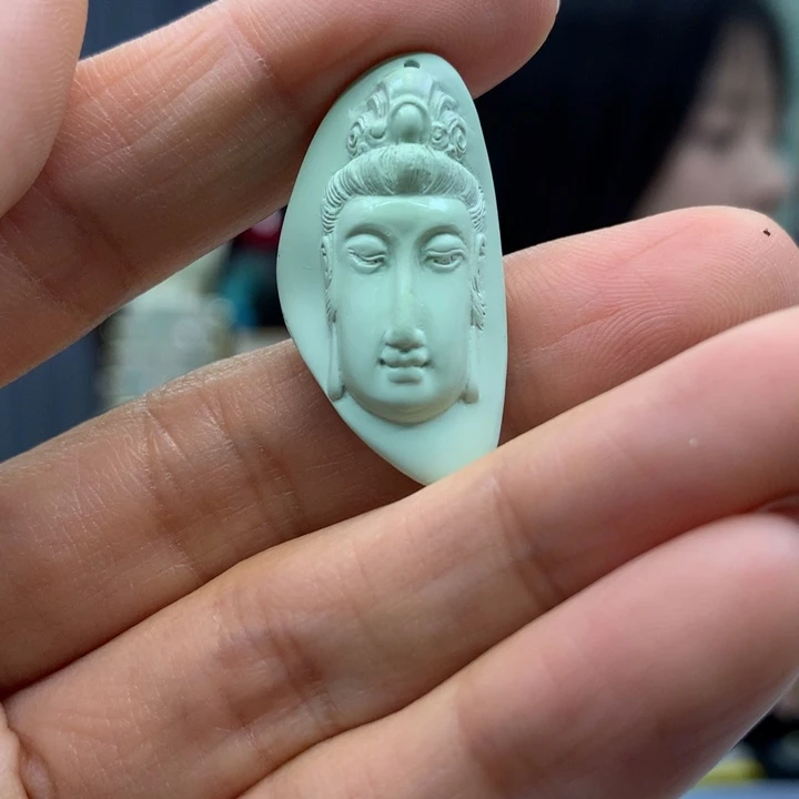 绿松石未镶嵌配饰