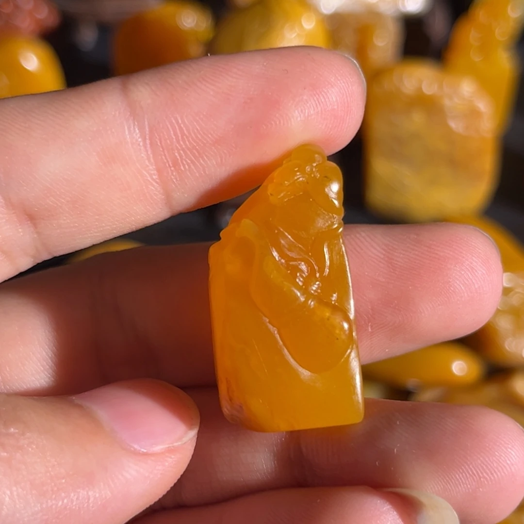 寿山石印石你们都要注意身体啊哈