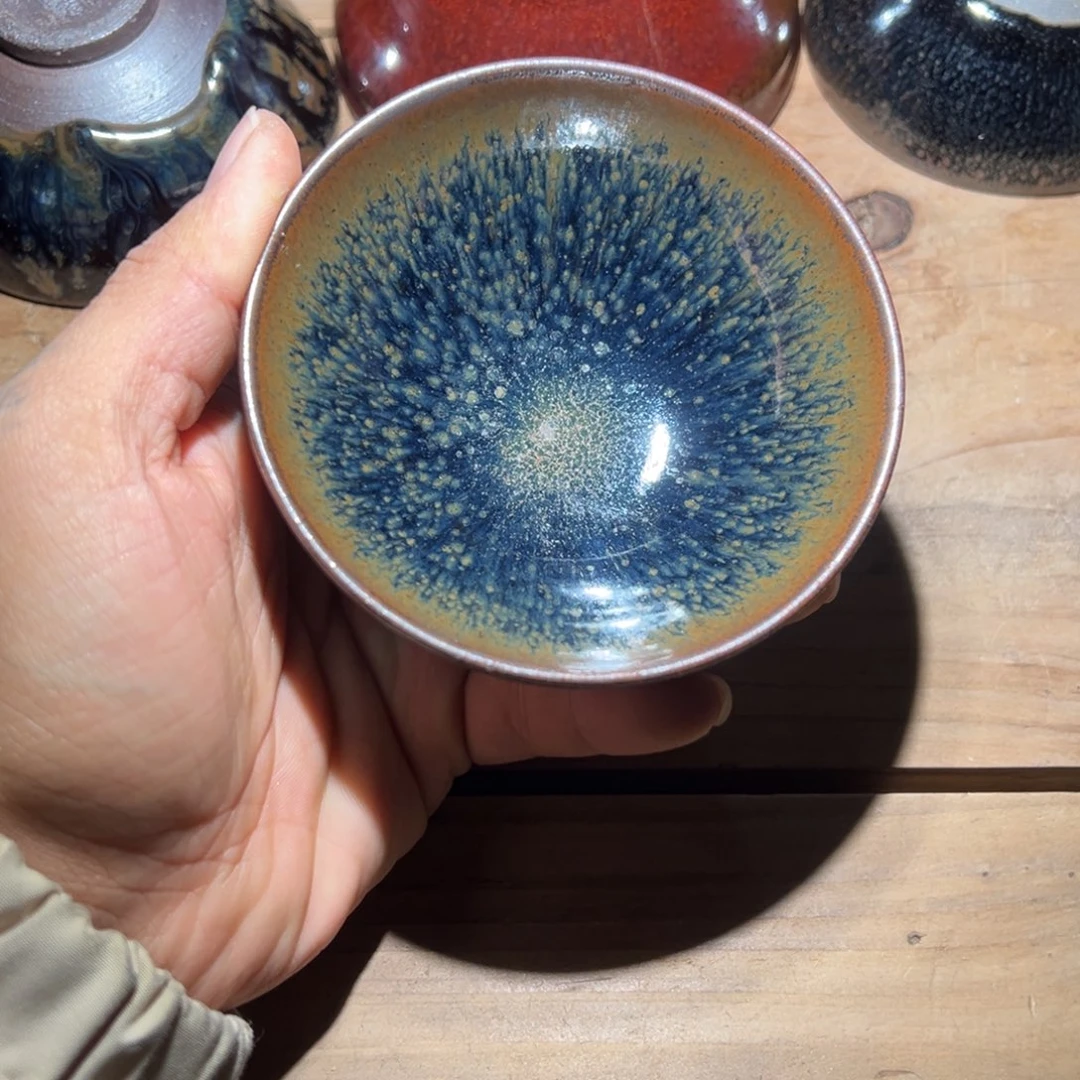 茶盏老木头柴烧建盏精选480