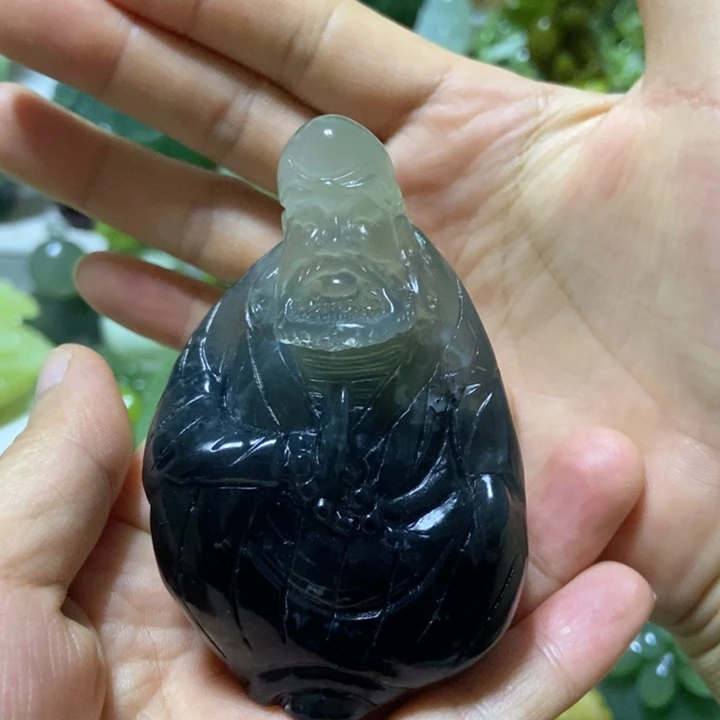 【闪购商品】未镶嵌蛇纹石玉把件