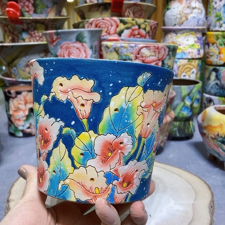 景德镇艺术手绘作品