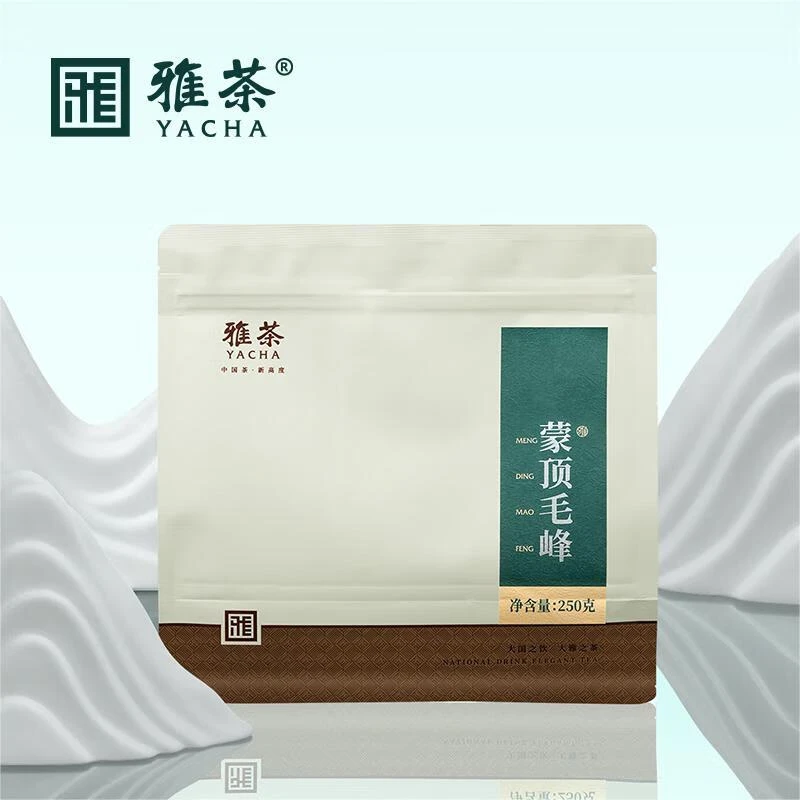 雅茶雅茶 蒙顶山毛峰 绿茶袋装订制250g/袋