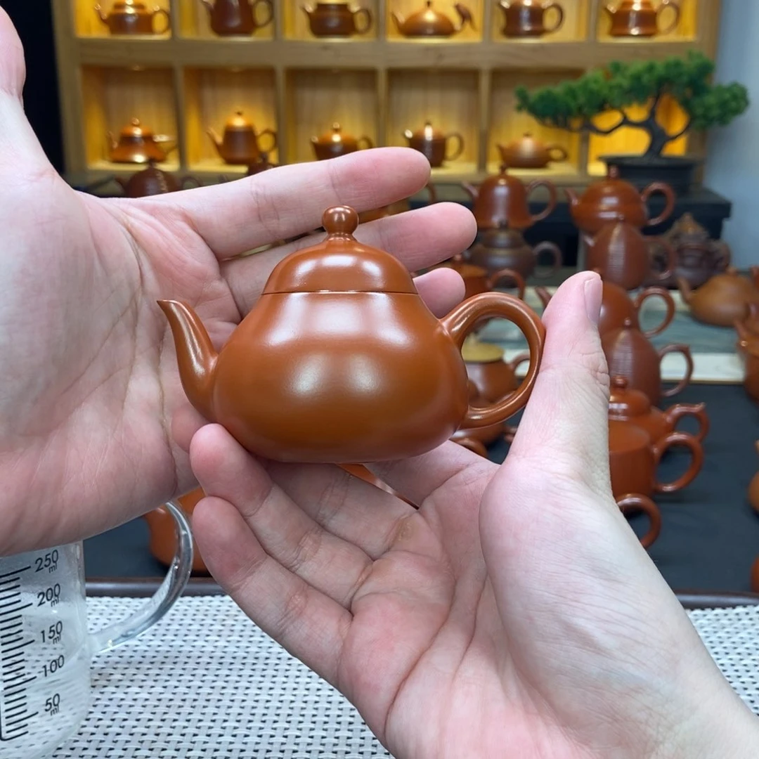 茶壶绿泥美**生潮州手拉壶手拉壶