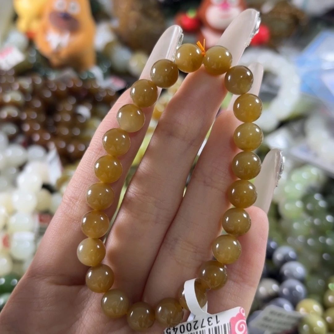 和田玉未镶嵌手链453