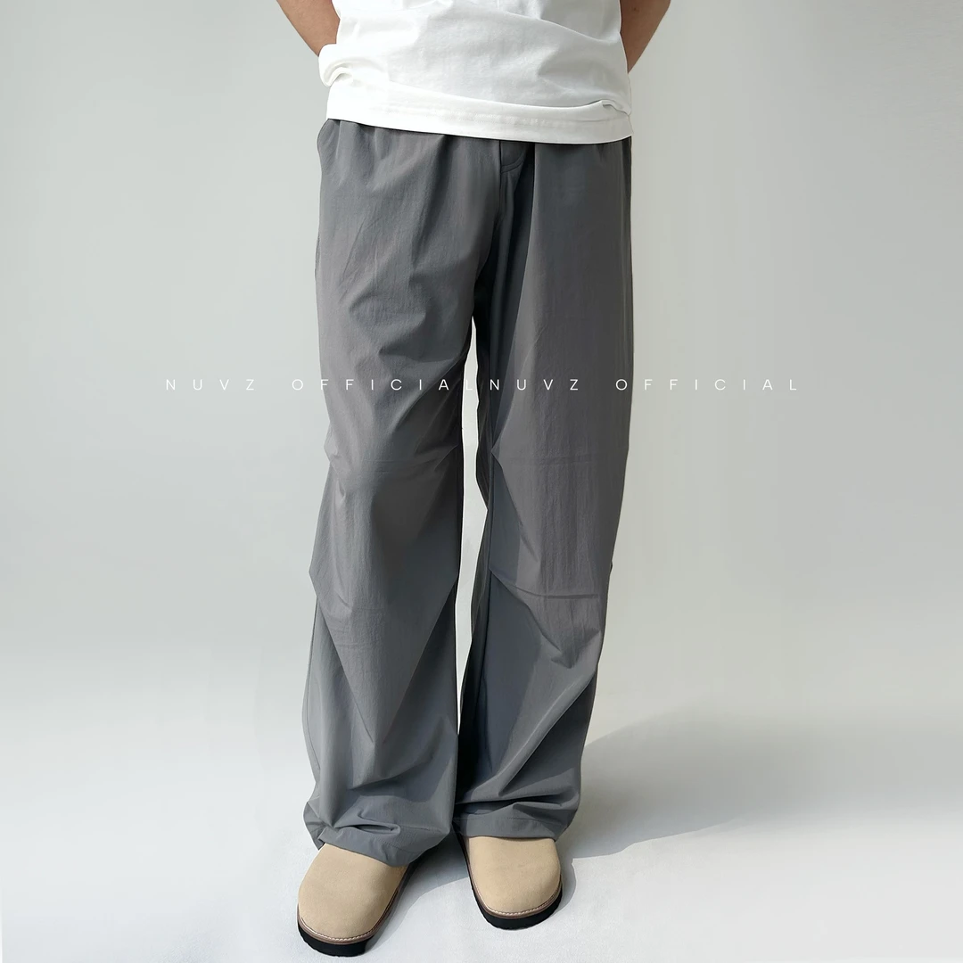 NUVZ夏季凉感Max云感伞兵裤氨纶美式户外通勤运动长裤薄款男