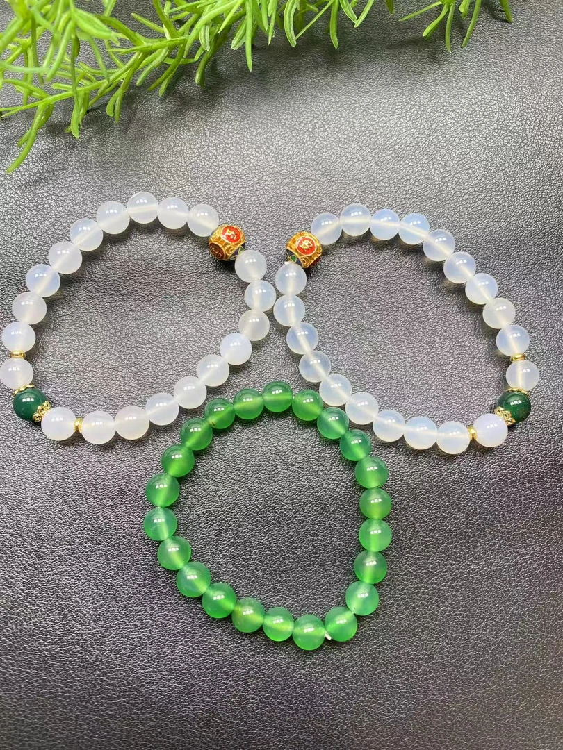 玛瑙手串时尚精品-有瑕