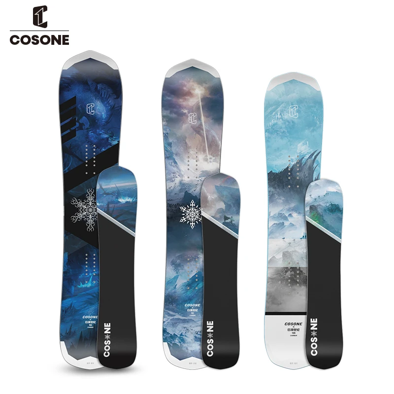 COSONE【直播】新款单板全能板野雪板滑雪板白凛世纪联名男女全地域